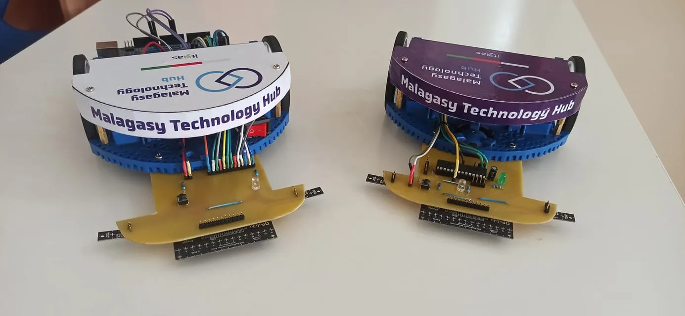 Robot Suiveur de Ligne à Grande Vitesse – Image du projet
